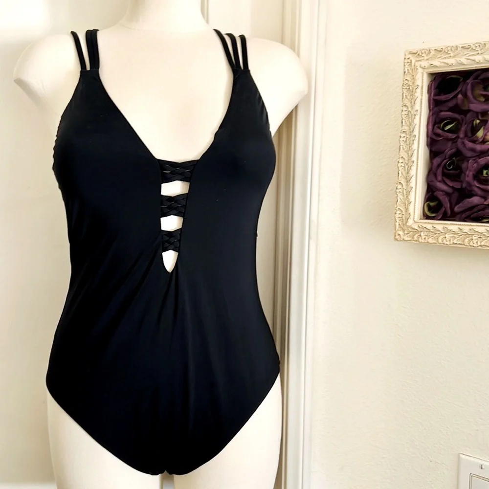 Swimsuit~Strappy One~Piece / NWT / bar lll / Host Pick - Picture 4 of 14